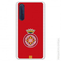 Carcasa Oficial Girona FC Escudo Equi roja para Huawei P30- La Casa de las Carcasas