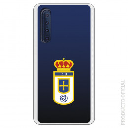 Carcasa Oficial Real Oviedo Escudo Fondo degradado para Huawei P30- La Casa de las Carcasas