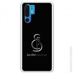Carcasa Oficial Sevilla metal fondo negro para Huawei P30 Pro- La Casa de las Carcasas