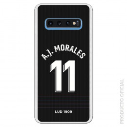 Carcasa Oficial Levante Unión Deportiva A.J.Morales 2a Equipación SS18 para Samsung Galaxy S10- La Casa de las Carcasas