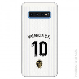 Carcasa Oficial Valencia 10 1a Equipación para Samsung Galaxy S10- La Casa de las Carcasas