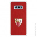 Carcasa Oficial Sevilla escudo color fondo rojo para Samsung Galaxy S10 Lite- La Casa de las Carcasas