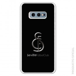 Carcasa Oficial Sevilla metal fondo negro para Samsung Galaxy S10 Lite- La Casa de las Carcasas