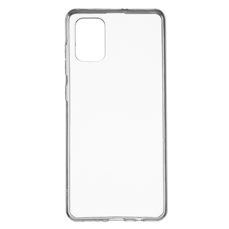 Funda Silicona Transparente  para Samsung Galaxy A91