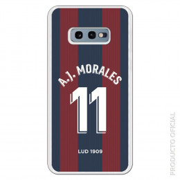 Carcasa Oficial Levante Unión Deportiva A.J.Morales 1a Equipación SS18 para Samsung Galaxy S10 Lite- La Casa de las Carcasas