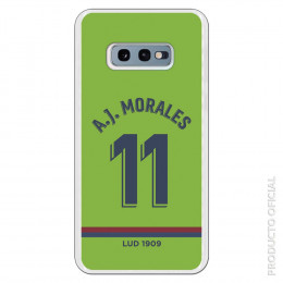 Carcasa Oficial Levante Unión Deportiva A.J.Morales 3a Equipación SS18 para Samsung Galaxy S10 Lite- La Casa de las Carcasas