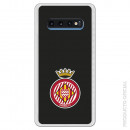 Carcasa Oficial Girona FC Escudo Equi negra para Samsung Galaxy S10 Plus- La Casa de las Carcasas