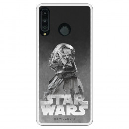 Carcasa Oficial Star Wars Darth Vader negro para Huawei P30 Lite- La Casa de las Carcasas