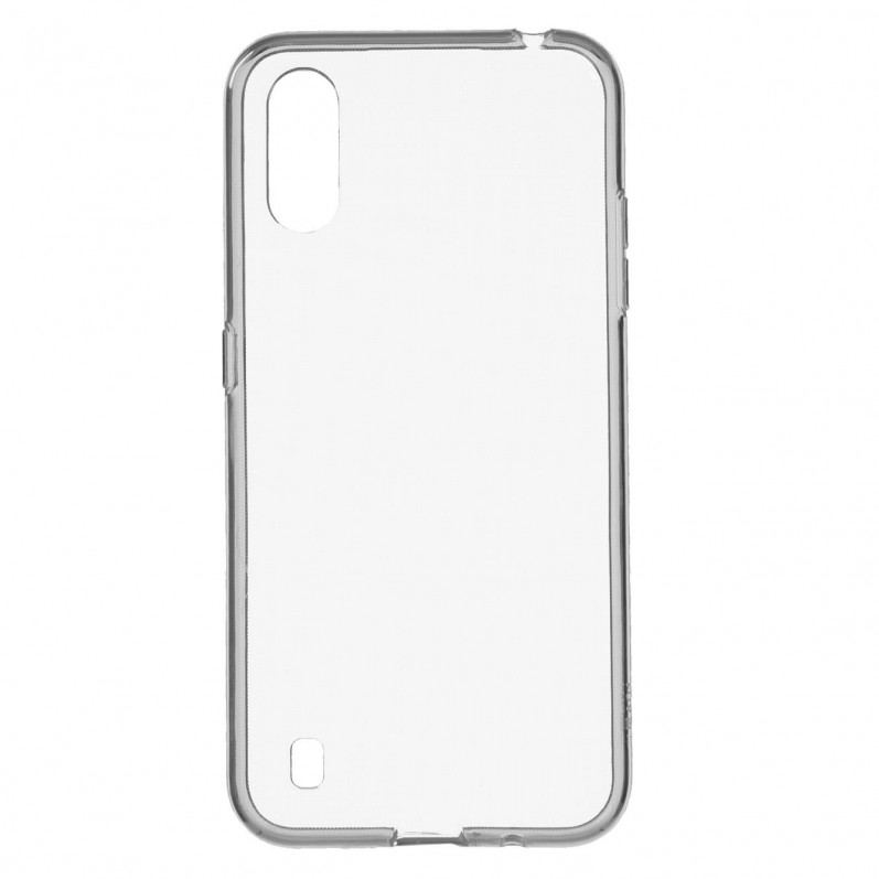 Carcasa Silicona Transparente para Samsung Galaxy A01- La Casa de las Carcasas