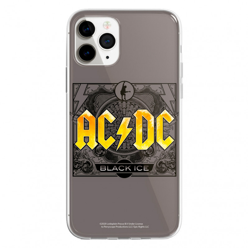 Funda Móvil Diseño Oficial de AC/DC - Black Ice Escudo