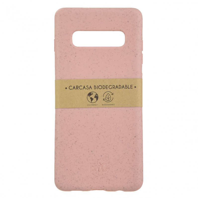 Funda Biodegradable Rosa para Samsung Galaxy S10 Plus- La Casa de las Carcasas