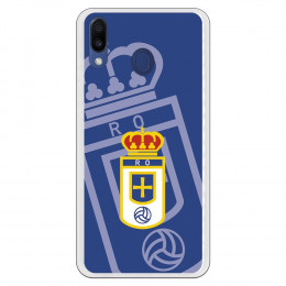 Carcasa Oficial  Real Oviedo Escudo RO para Samsung Galaxy M20 - La Casa de las Carcasas
