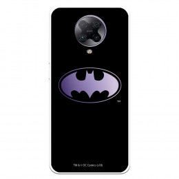 Funda para Xiaomi Redmi K30 Pro Oficial de DC Comics Batman Logo Transparente - DC Comics