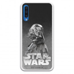 Carcasa Oficial Star Wars Darth Vader negro para Samsung Galaxy A50 - La Casa de las Carcasas