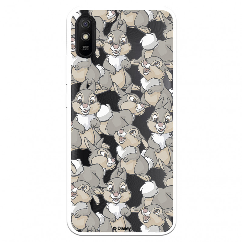 Funda para Xiaomi Redmi 9A Oficial de Disney Tambor Patrones - Bambi