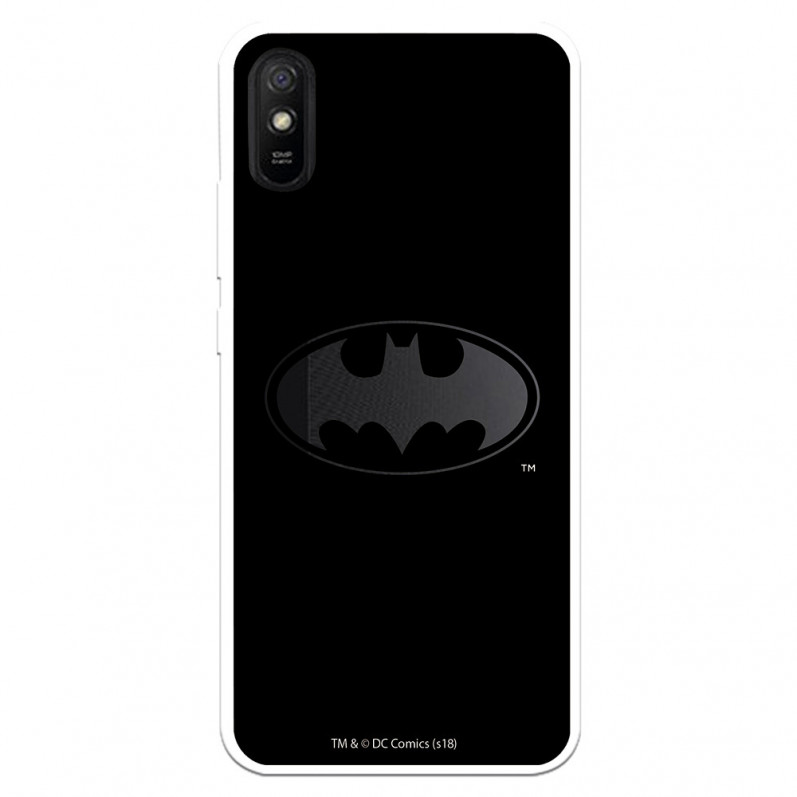 Funda para Xiaomi Redmi 9A Oficial de DC Comics Batman Logo Transparente - DC Comics