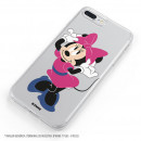 Funda para Xiaomi Redmi 9A Oficial de Disney Minnie Rosa - Clásicos Disney