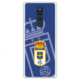 Carcasa Oficial  Real Oviedo Escudo RO para Sony Xperia XZ4 - La Casa de las Carcasas