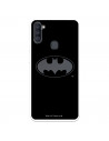 Funda para Samsung Galaxy A11 Oficial de DC Comics Batman Logo Transparente - DC Comics