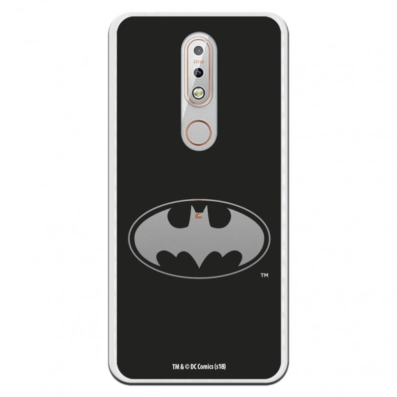 Carcasa Oficial DC Comics Batman para Nokia 7.1- La Casa de las Carcasas