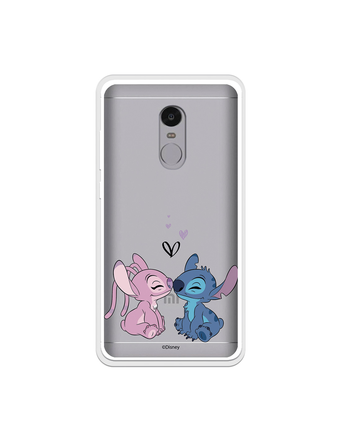 Funda para Xiaomi Redmi Note 12 Pro Oficial de Disney Angel & Stitch Beso -  Lilo & Stitch
