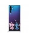 Funda para Huawei P30 Pro Oficial de Disney Angel & Stitch Beso - Lilo & Stitch
