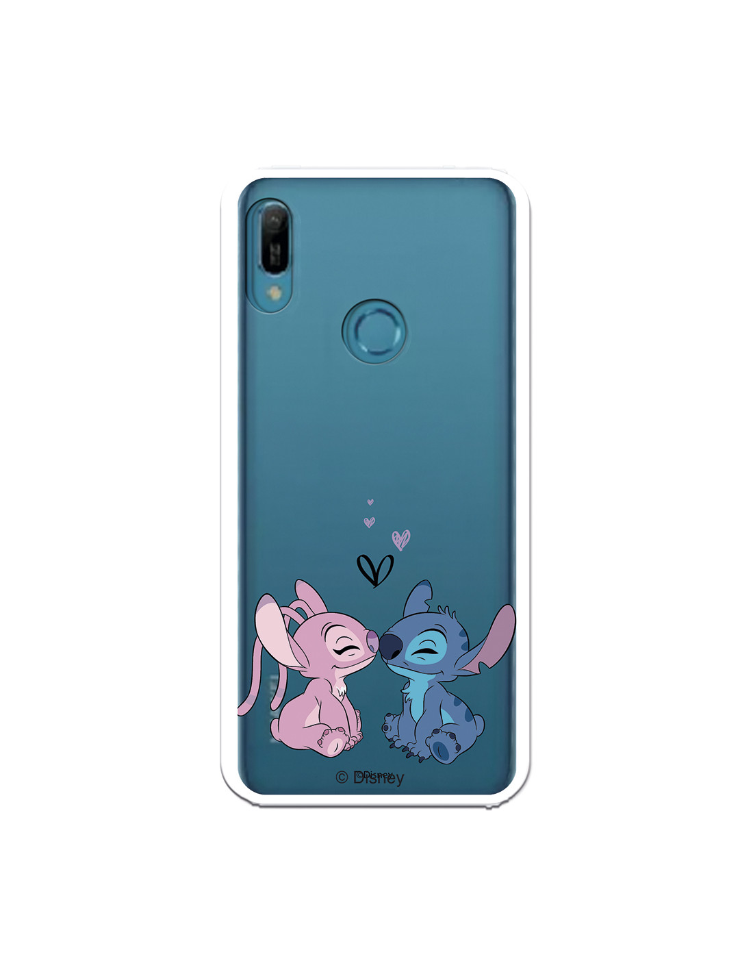 Funda Oficial Lilo y Stitch Azul para Huawei P Smart 2019