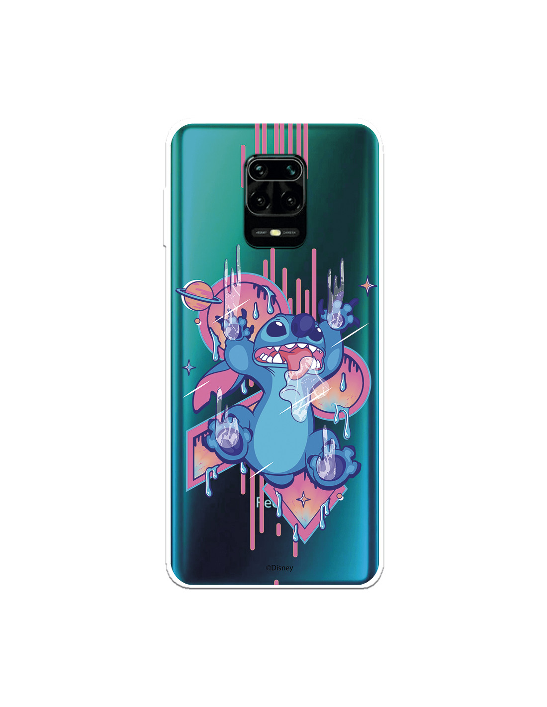 Funda para Xiaomi Redmi Note 10 5G Oficial de Disney Stitch Azul - Lilo &  Stitch