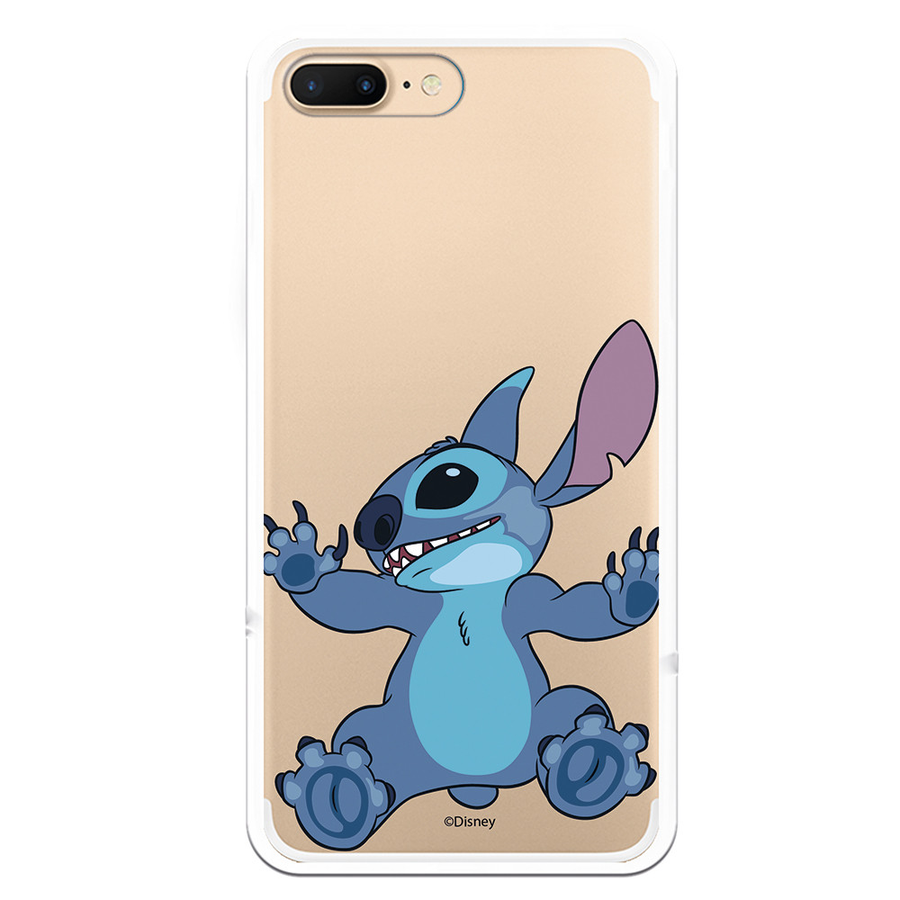 Funda para iPhone 8 Plus Oficial de Disney Stitch Trepando - Lilo & Stitch