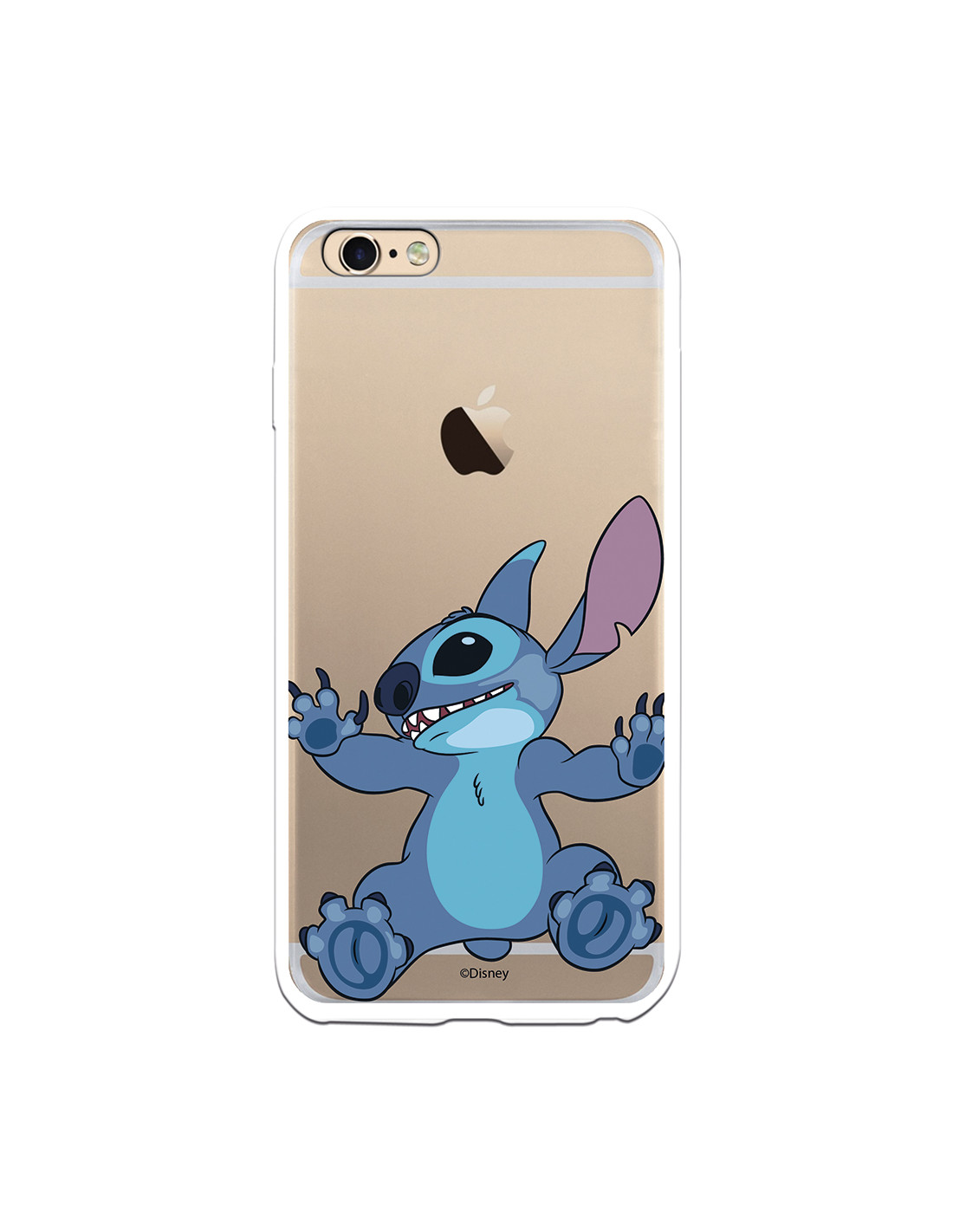 Funda para iPhone 6S Plus Oficial de Disney Stitch Trepando - Lilo & Stitch