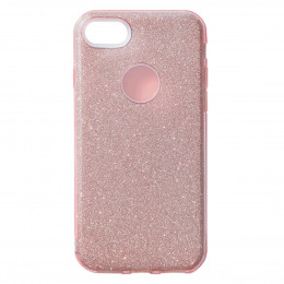 Carcasa Brillantina Rosa para iPhone 7- La Casa de las Carcasas