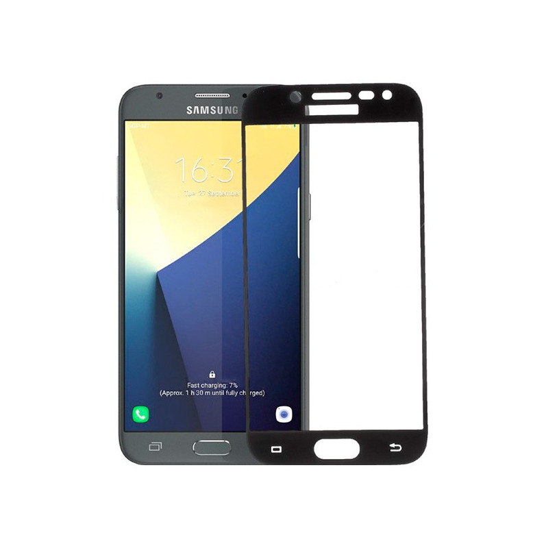 Cristal Templado Completo Negro Samsung Galaxy J  Europeo