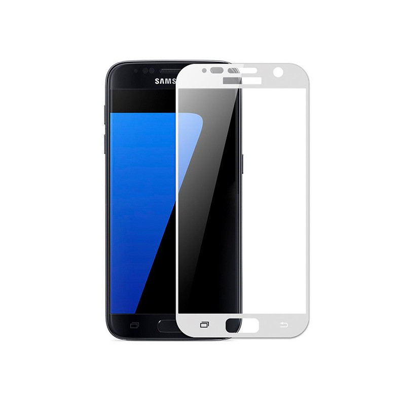 Cristal Templado Completo Blanco Samsung Galaxy S
