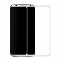 Cristal Templado Completo Blanco Samsung Galaxy S Plus