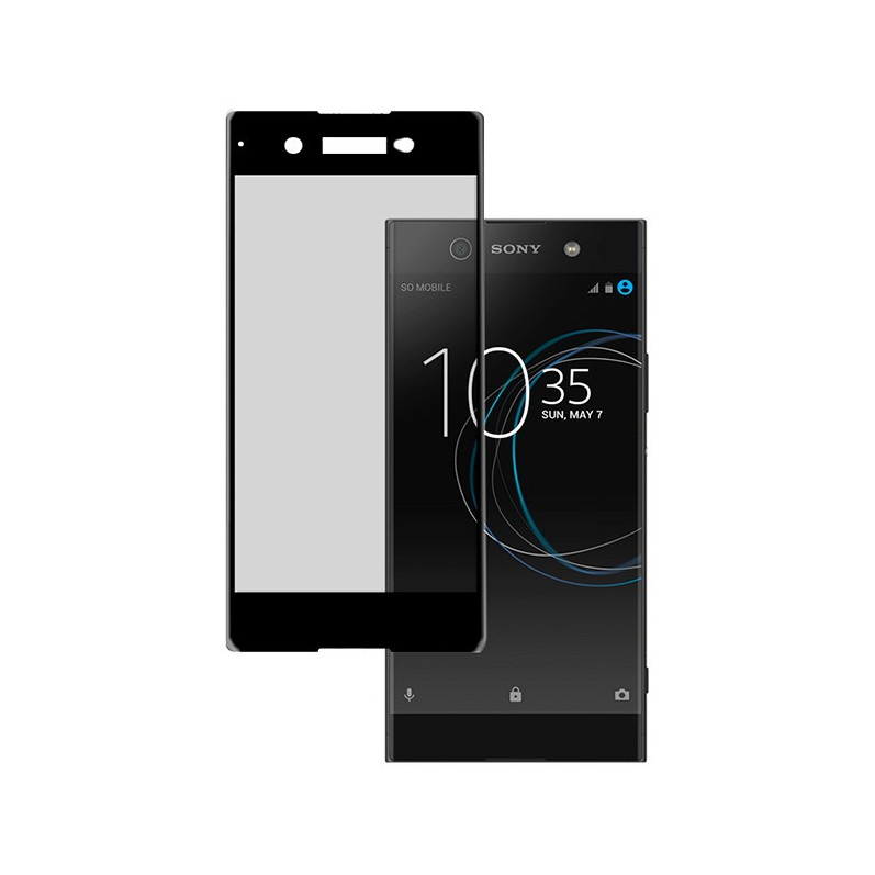 Cristal Templado Completo Negro Sony Xperia XA