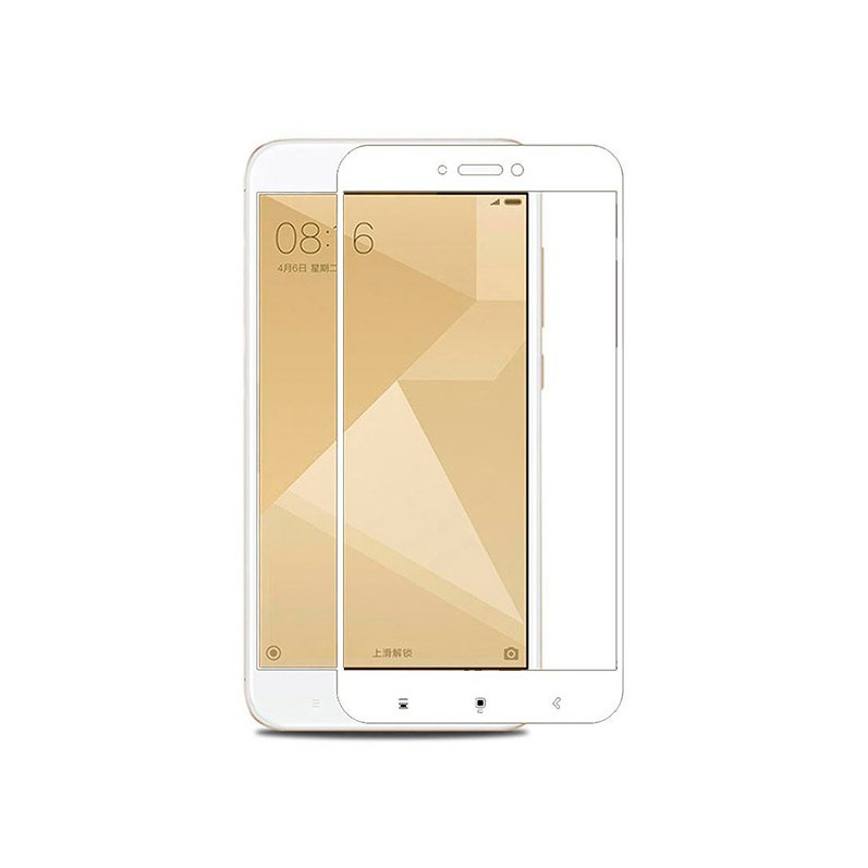 Cristal Templado Completo Blanco Xiaomi Redmi A