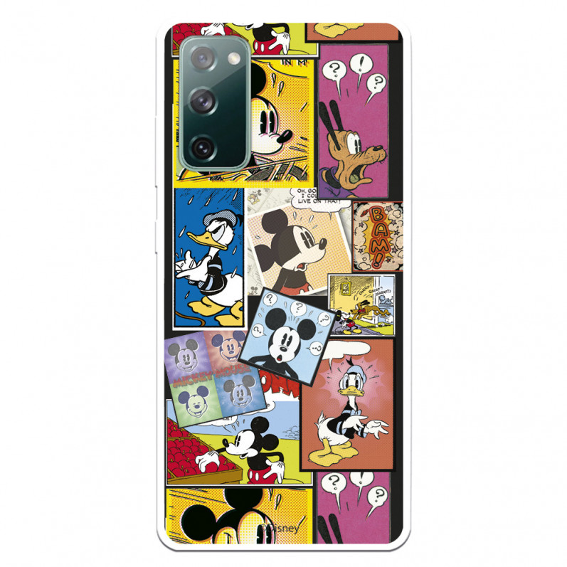 Funda para Samsung Galaxy S20 FE Oficial de Disney Mickey Comic - Clásicos Disney
