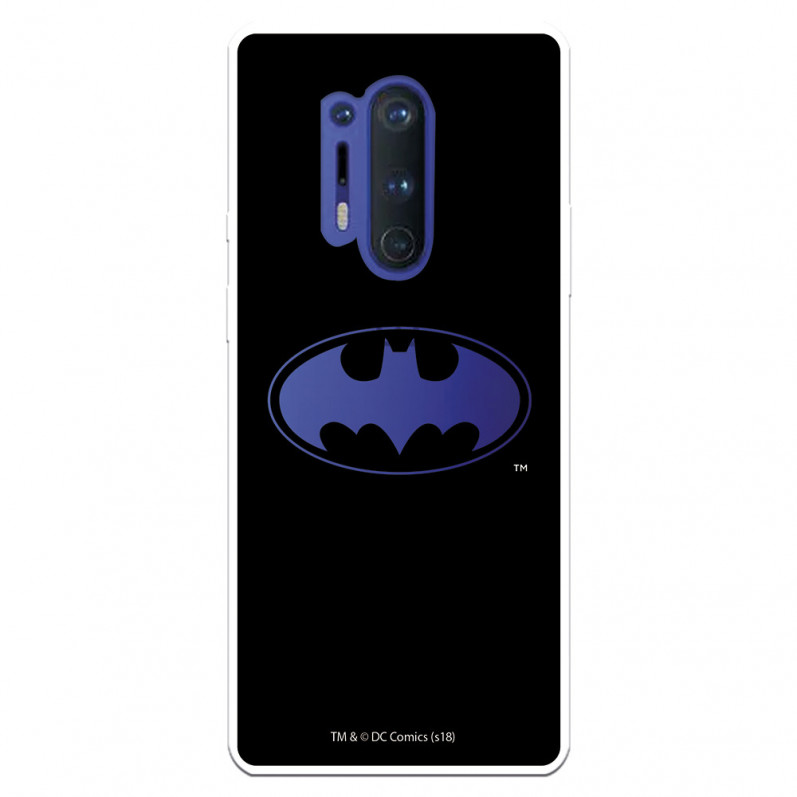 Funda para OnePlus 8 Pro Oficial de DC Comics Batman Logo Transparente - DC Comics
