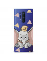 Funda para OnePlus 8 Pro Oficial de Disney Dumbo Silueta Transparente - Dumbo