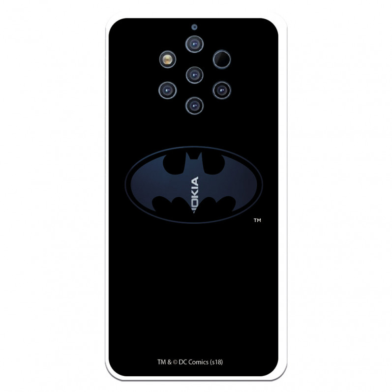 Funda para Nokia 9 Oficial de DC Comics Batman Logo Transparente - DC Comics