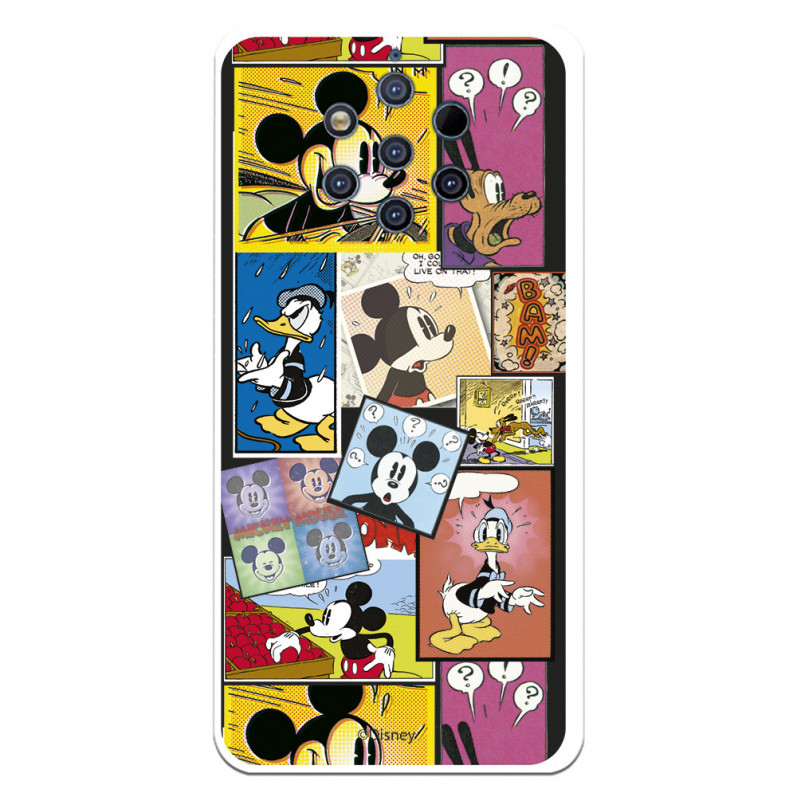 Funda para Nokia 9 Oficial de Disney Mickey Comic - Clásicos Disney