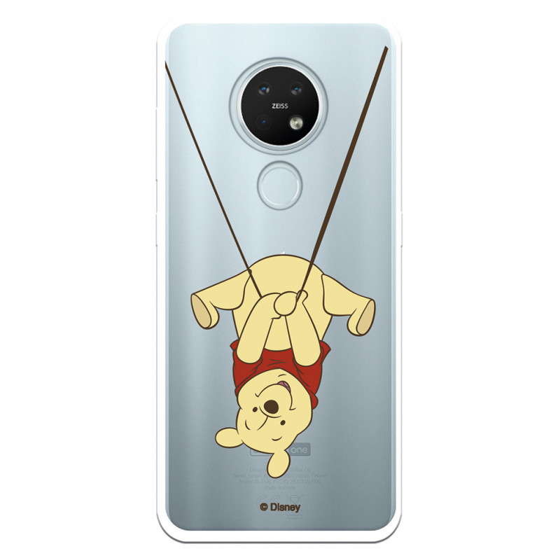 Funda para Nokia 7.2 Oficial de Disney Winnie  Columpio - Winnie The Pooh