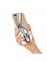 Funda para Nokia 7.2 Oficial de Warner Bros Bugs Bunny Silueta Transparente - Looney Tunes