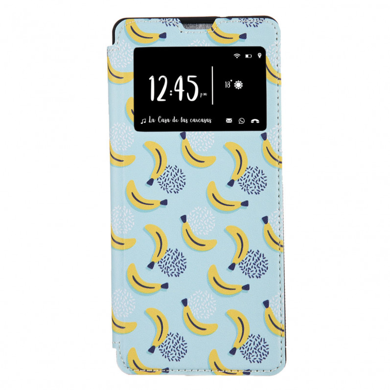 Funda Multifunción Plátanos para Samsung Galaxy Note 20- La Casa de las Carcasas