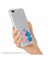 Funda para iPhone SE Oficial de Disney Angel & Stitch Beso - Lilo & Stitch
