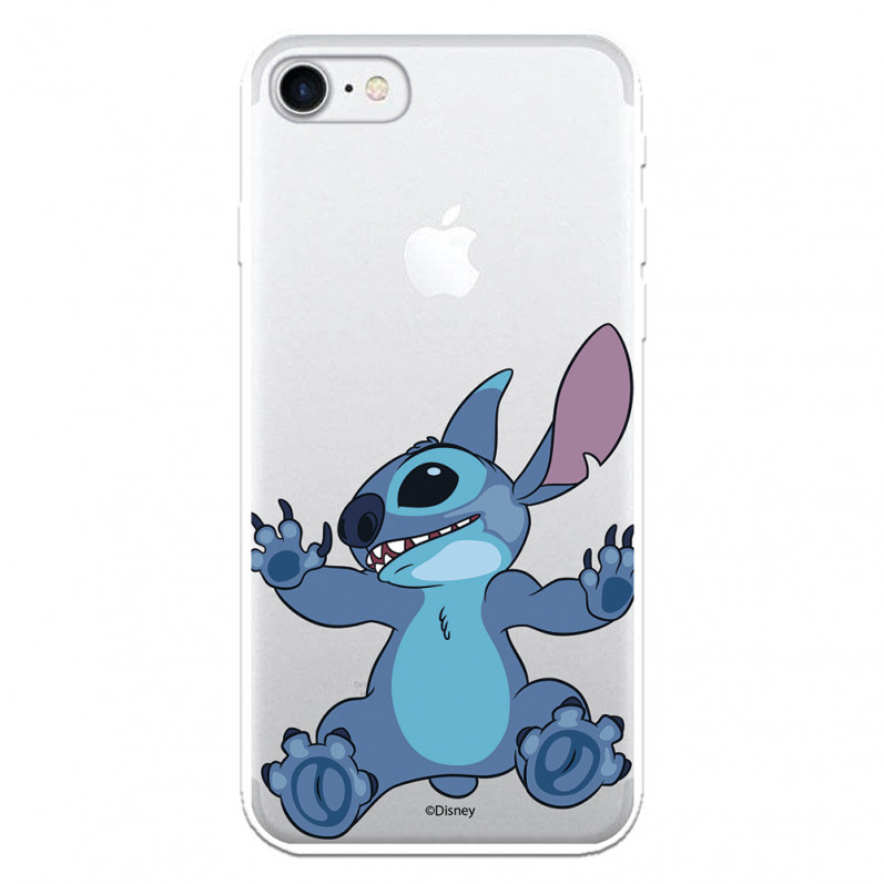 Funda para iPhone SE Oficial de Disney Stitch Trepando - Lilo & Stitch