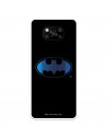Funda para Xiaomi Poco X3 Oficial de DC Comics Batman Logo Transparente - DC Comics
