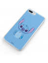 Funda para Samsung Galaxy A42 5G Oficial de Disney Stitch Azul - Lilo & Stitch