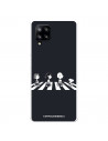 Funda para Samsung Galaxy A42 5G Oficial de Peanuts Personajes Beatles - Snoopy