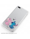 Funda para Samsung Galaxy A90 5G Oficial de Disney Angel & Stitch Beso - Lilo & Stitch